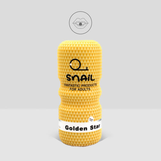 Snail Cup - Fantastic Male Masturbatory Cup with Strong Suction with 3D Vagina, Anus and Mouth. Goyha Portable Adult Male Sex Toy for Men Masturbation Pleasure