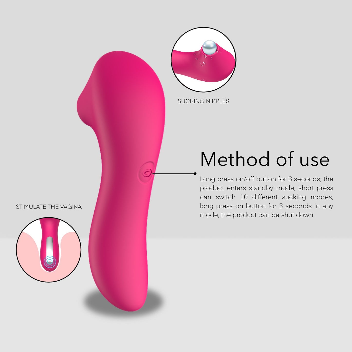 Frolic Switch Sucking Vibrator