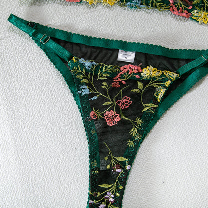 Floral Fishbone Bra, Camisole Bra