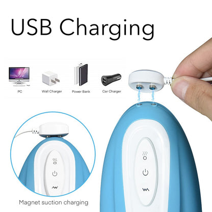 Automatic Male Masturbators - Male Masturbator Stroking Toys with 10 Vibrating Modes, Adult Male Sex Toys Realistic Mens Pocket Pussy Sex Toy, Warming Male Self Pleasuring Toys